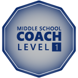 Level 1 Middle School Coach