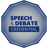 Speech and Debate Credential
