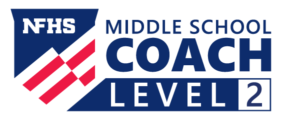NFHS Middle School Coach Level 2 logo