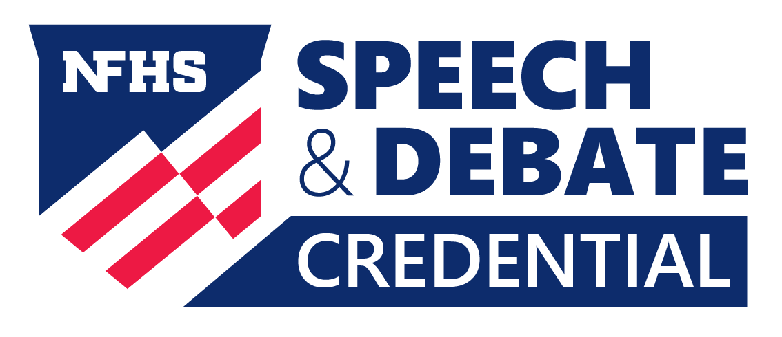 NFHS Speech & Debate logo