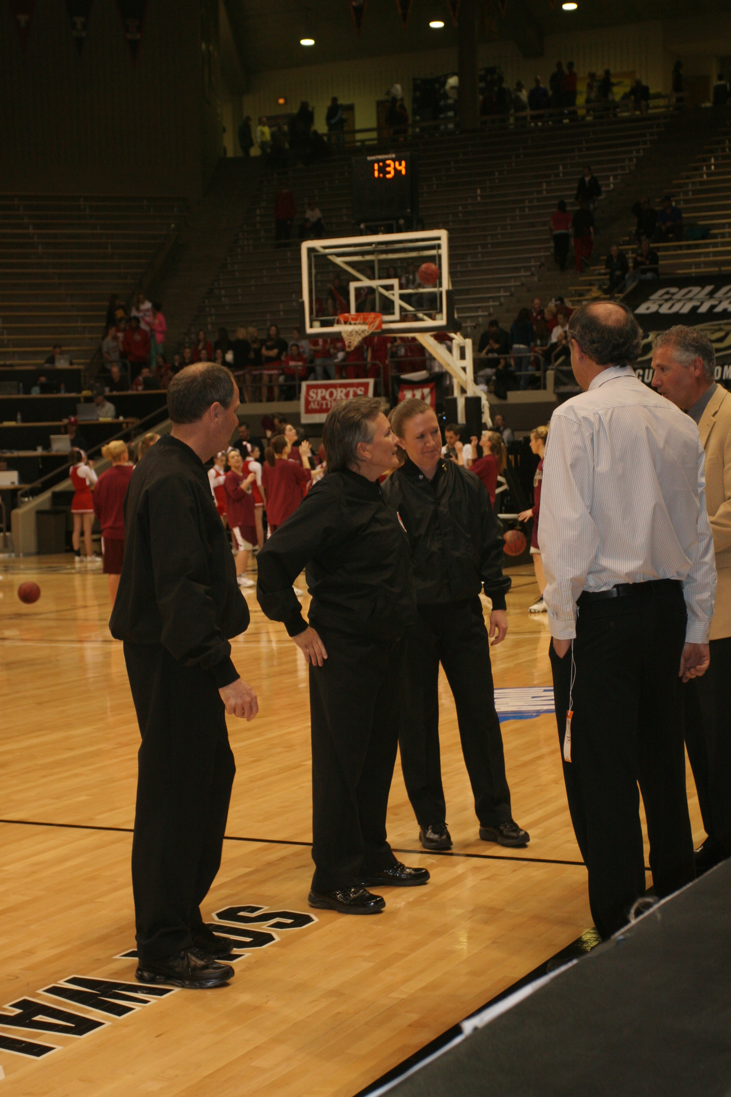 Officiating Basketball: Pre-Game